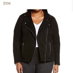 NOT PLUS SIZE. Moto Jacket.